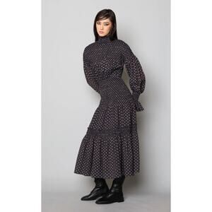 Anthropologie Hope for Flowers by Tracy Reese Smocked Midi Dress